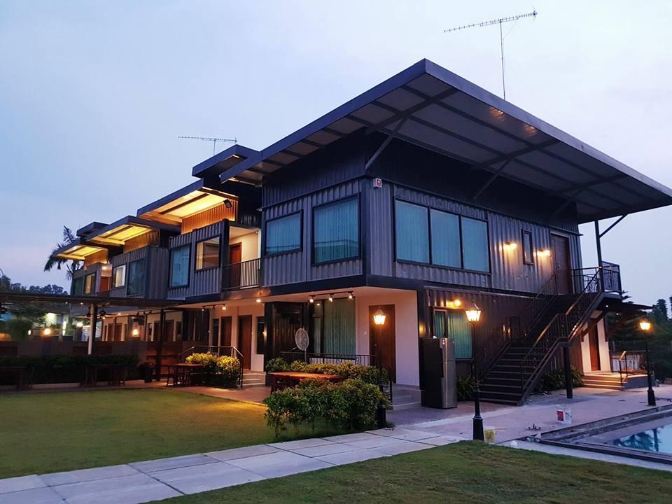 Kluang Container Swimming Pool Hotel Eksteriør bilde