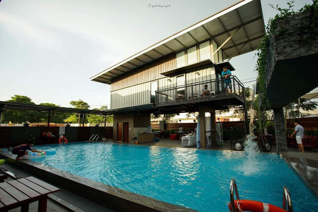 Kluang Container Swimming Pool Hotel Eksteriør bilde