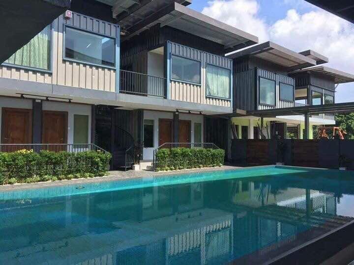 Kluang Container Swimming Pool Hotel Eksteriør bilde